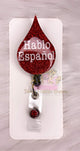 Blood Drop Badge Reel