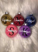 Glitter Ornament w/ Name